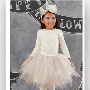 Pottery Barn Kids unicorn costume. Size 4-6